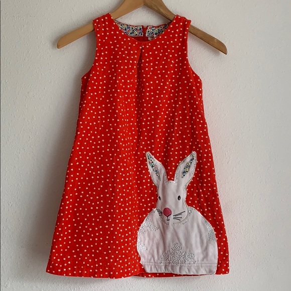 mini boden bunny dress